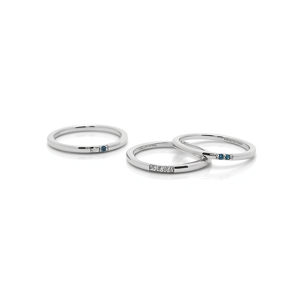 “Lori” 925 sterling SILVER SAPPHIRE RING