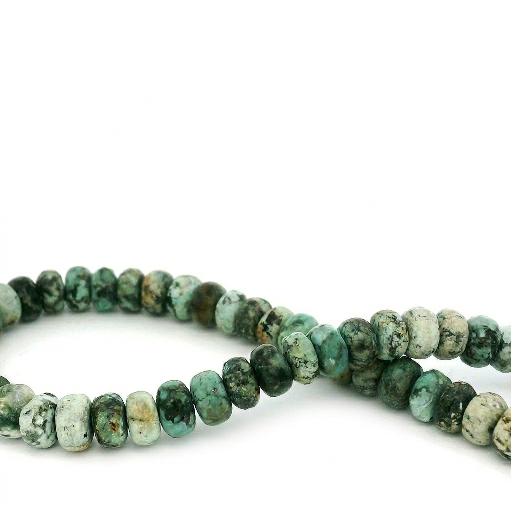 “Agnes” Gemstone Choker / Grass Green Jasper