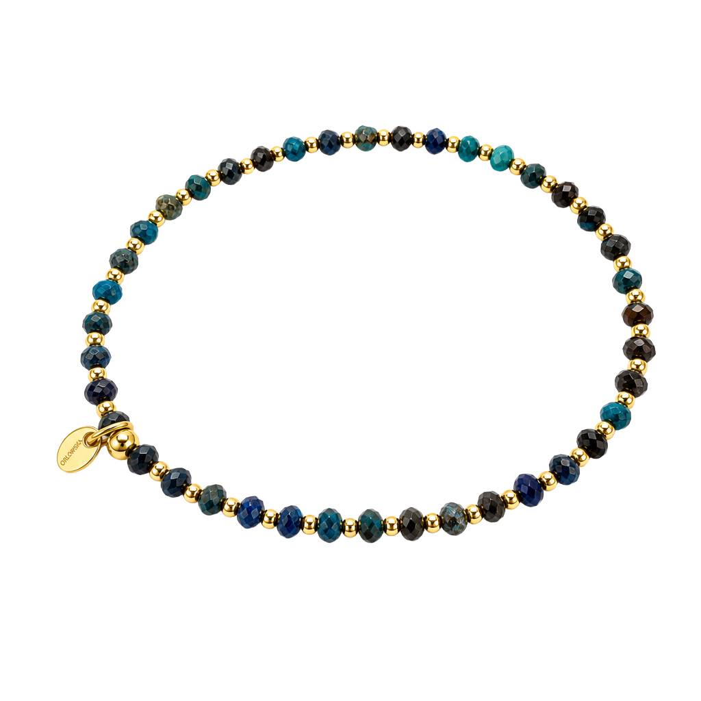“Kodi” 2.5mm Chrysocolla Bracelet