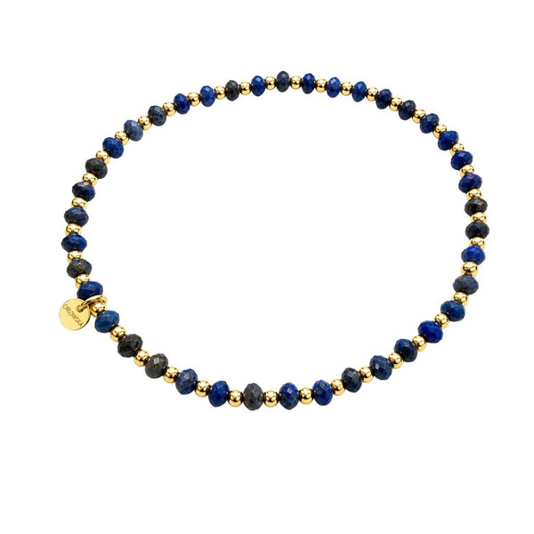 “Larissa” 2.5MM Lapis Lazuli Bracelet