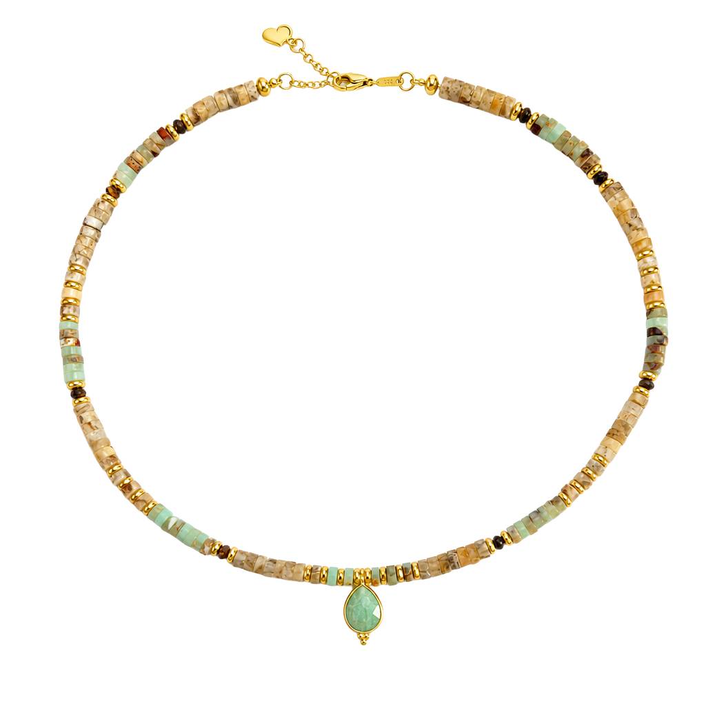“Agera” Grass Green Jasper