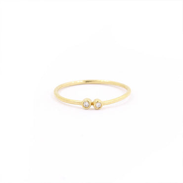 9K GOLD OLIVIA DIAMOND RING