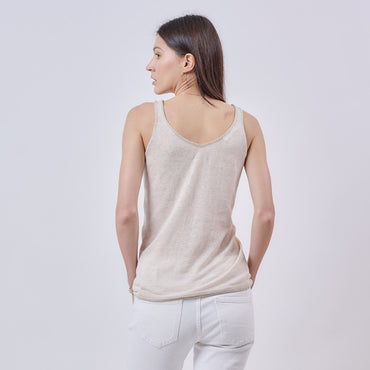“PAULA“ Basic Knit Tank Top