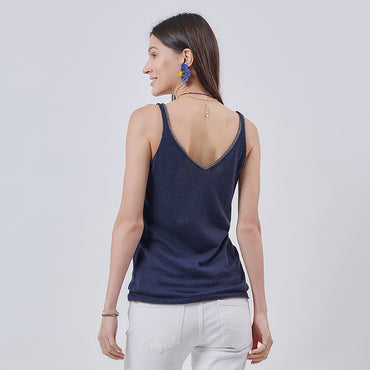 “Paula” Basic Knit Tank Top