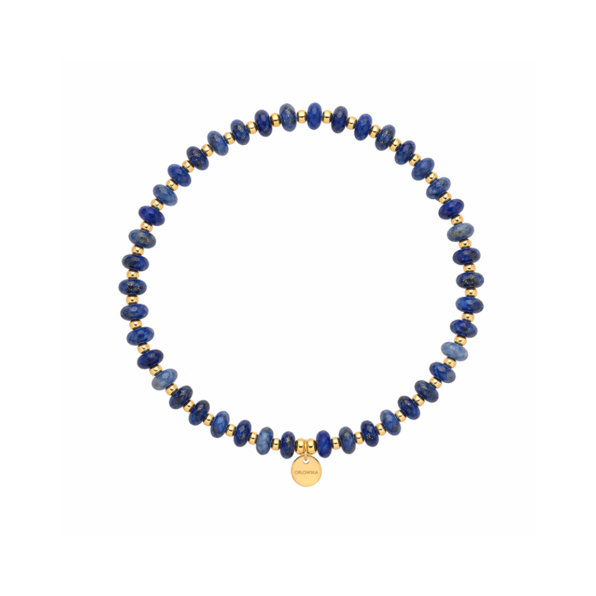 “Laina” 3.5mm Lapis lazuli bracelet