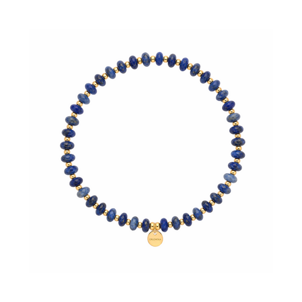 “Laina” 3.5mm Lapis lazuli bracelet