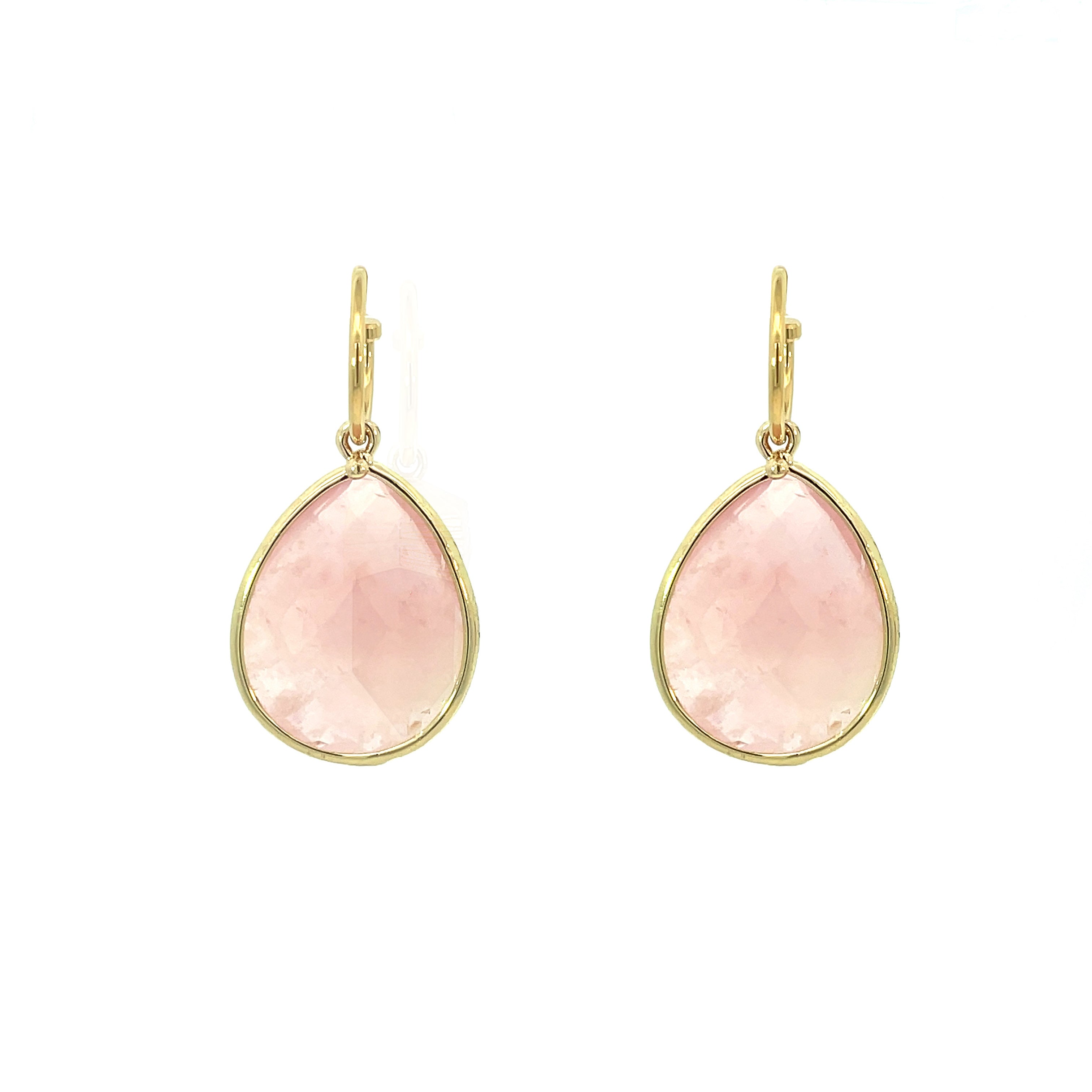 Shop Pink Quartz Samira Earrings by Gosia Orlowska