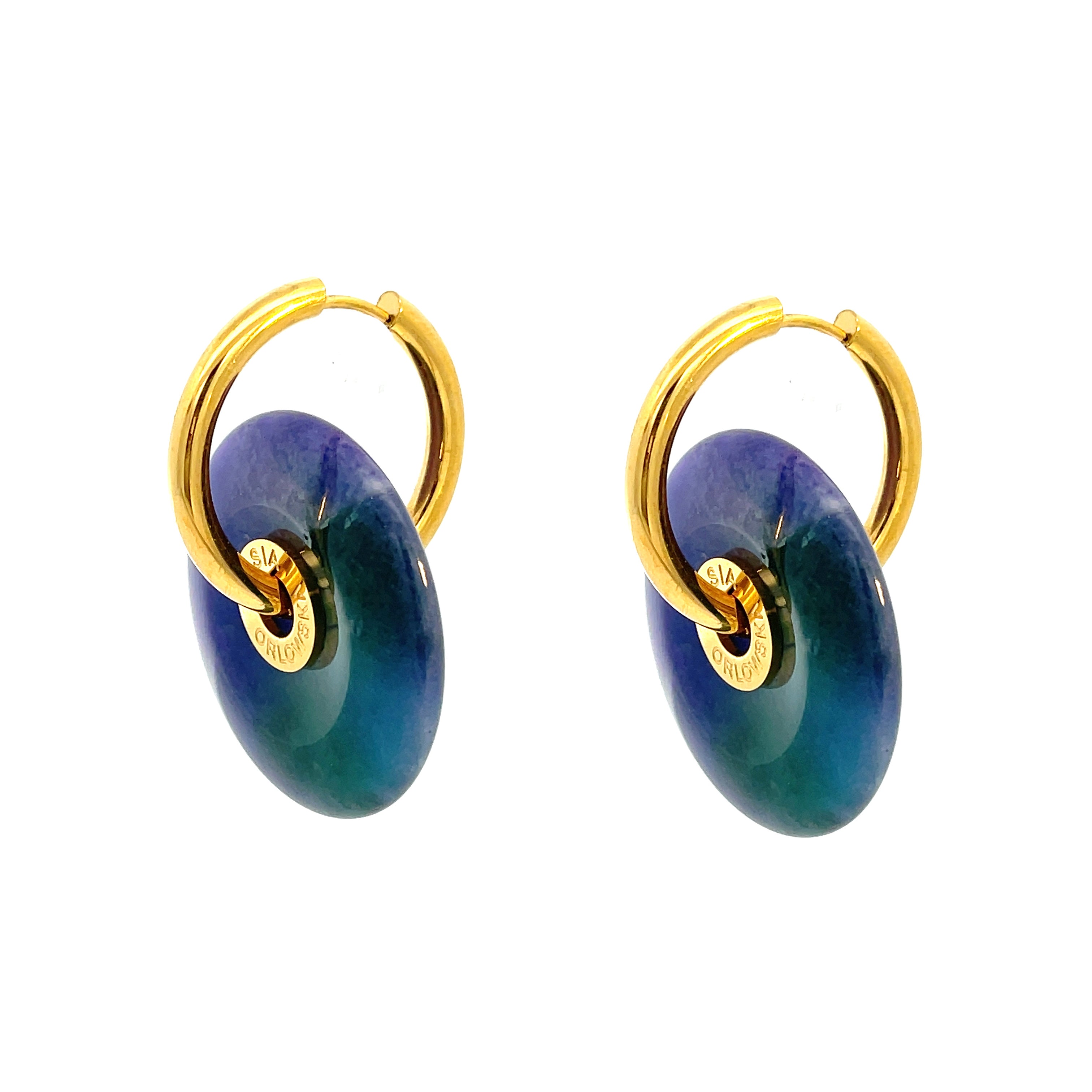 Trendy Single Stone Earrings