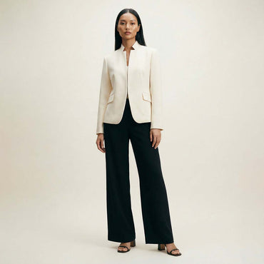 “Lauren” Acetate Rider Style Blazer