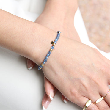 Stylish Lilly Kyanite Bracelet by Gosia Orlowska