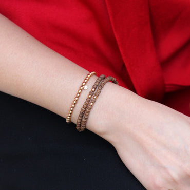 SANDY Bracelet: Double Wrap Beauty by Gosia Orlowska