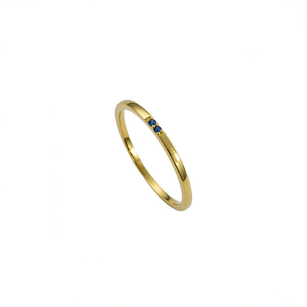 “Lori” 925 sterling SILVER SAPPHIRE RING