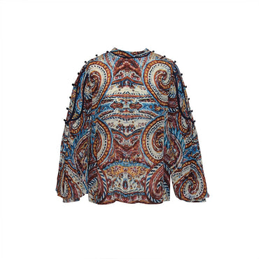 “TANGO” BOHO INSPIRED SILK BLOUSE