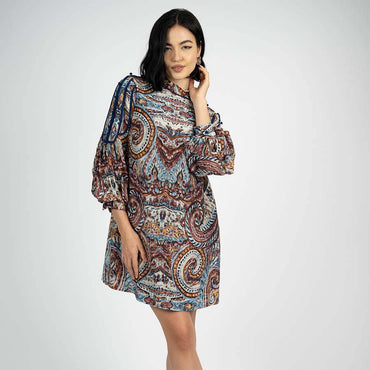 “Tango” Silk Mini Dress