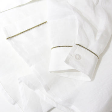 Upgrade Your Look with JODIE Linenshirt in White