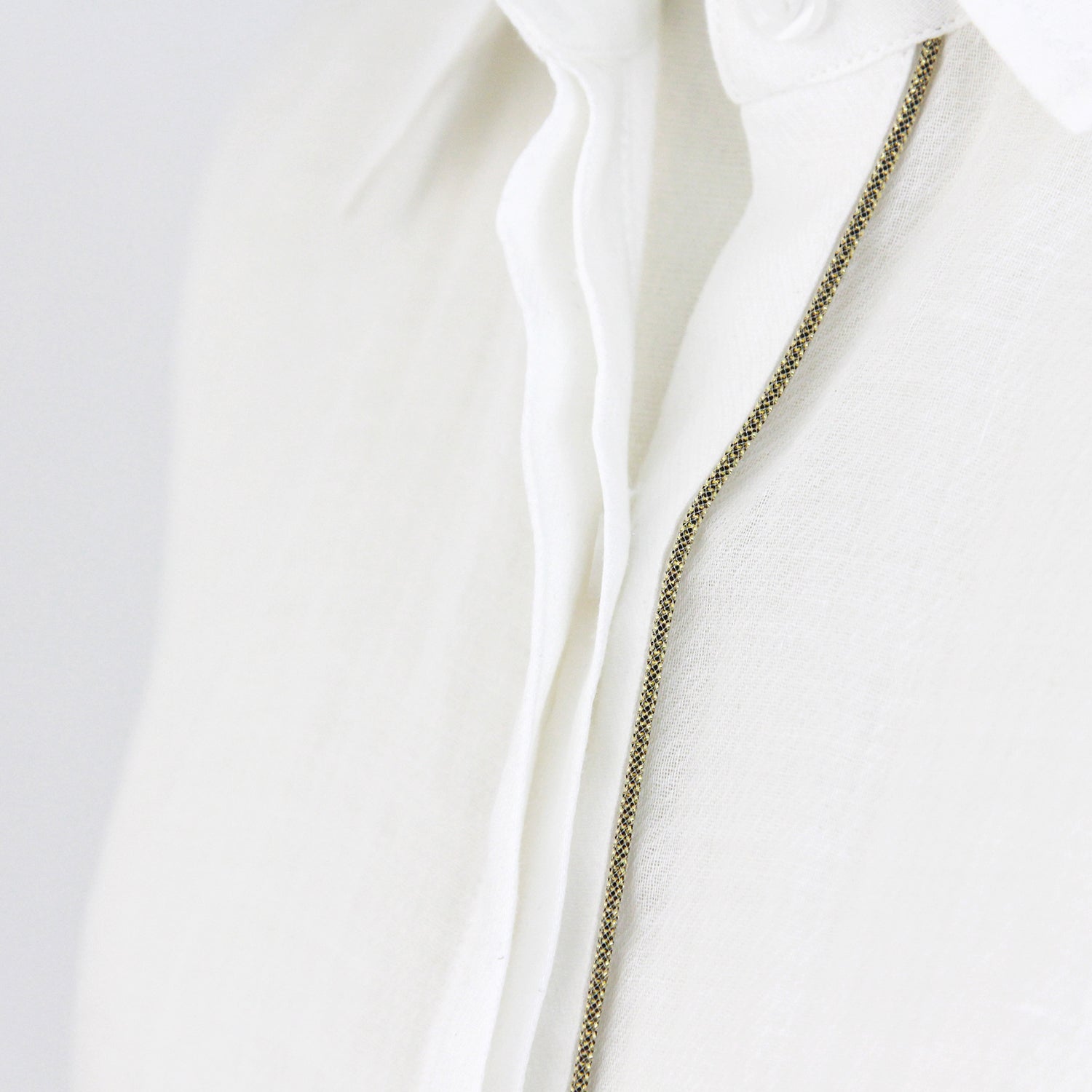 “Jodie” Oversized LinenShirt - White