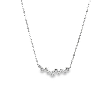 “Joyce” 925s Mini Bubble Zirconia Necklace