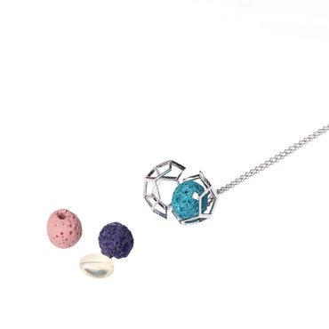 Amelia Dodecahedron Necklace - Gosia Orlowska