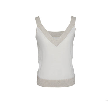 Gosia Orlowska's MARA Knit V-Neck Tank Top
