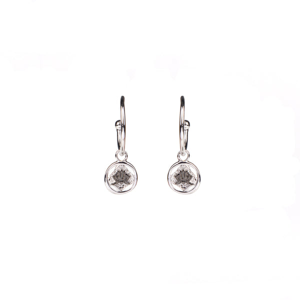 Discover Aisha Lotus Hoop Earrings