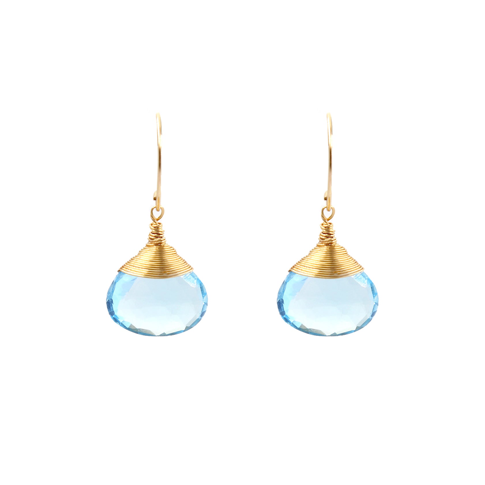 Elevate Your Style with 'Donna' Gemstone Drop Earrings from Gosia Orlowska