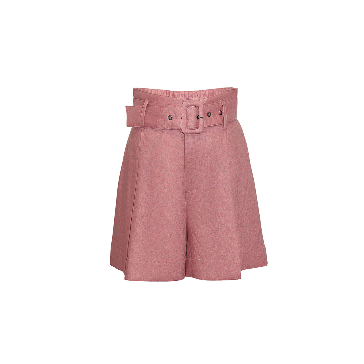 Get Your Hands on Dusty Pink NOVA Linen Shorts