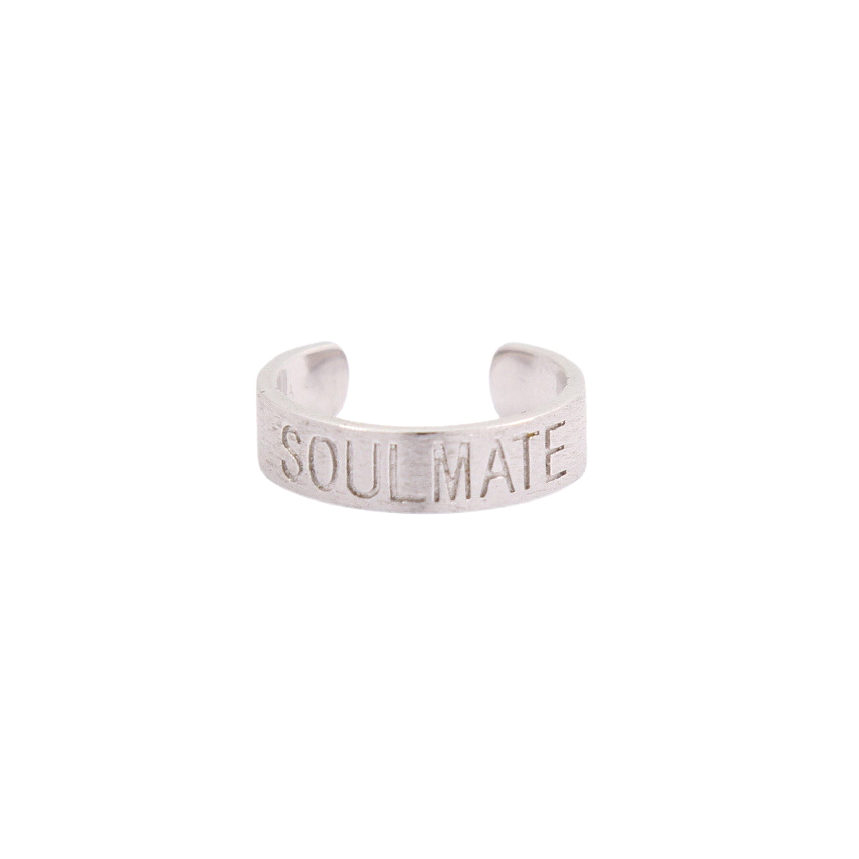“SOULMATE” Sterling Silver Adjustable (TOE) RING/ EAR CUFF