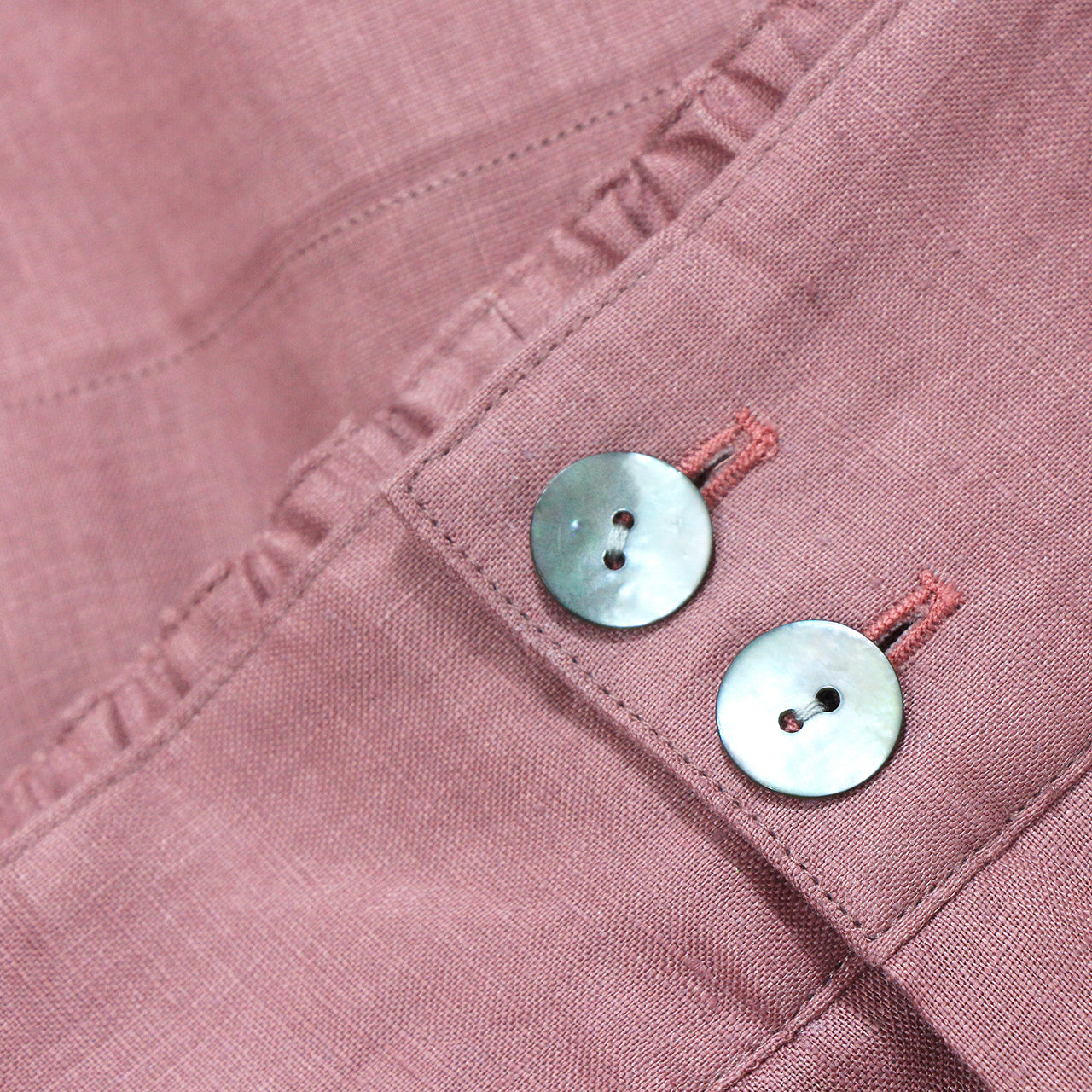 Dusty Pink Linen Shorts - NOVA Collection