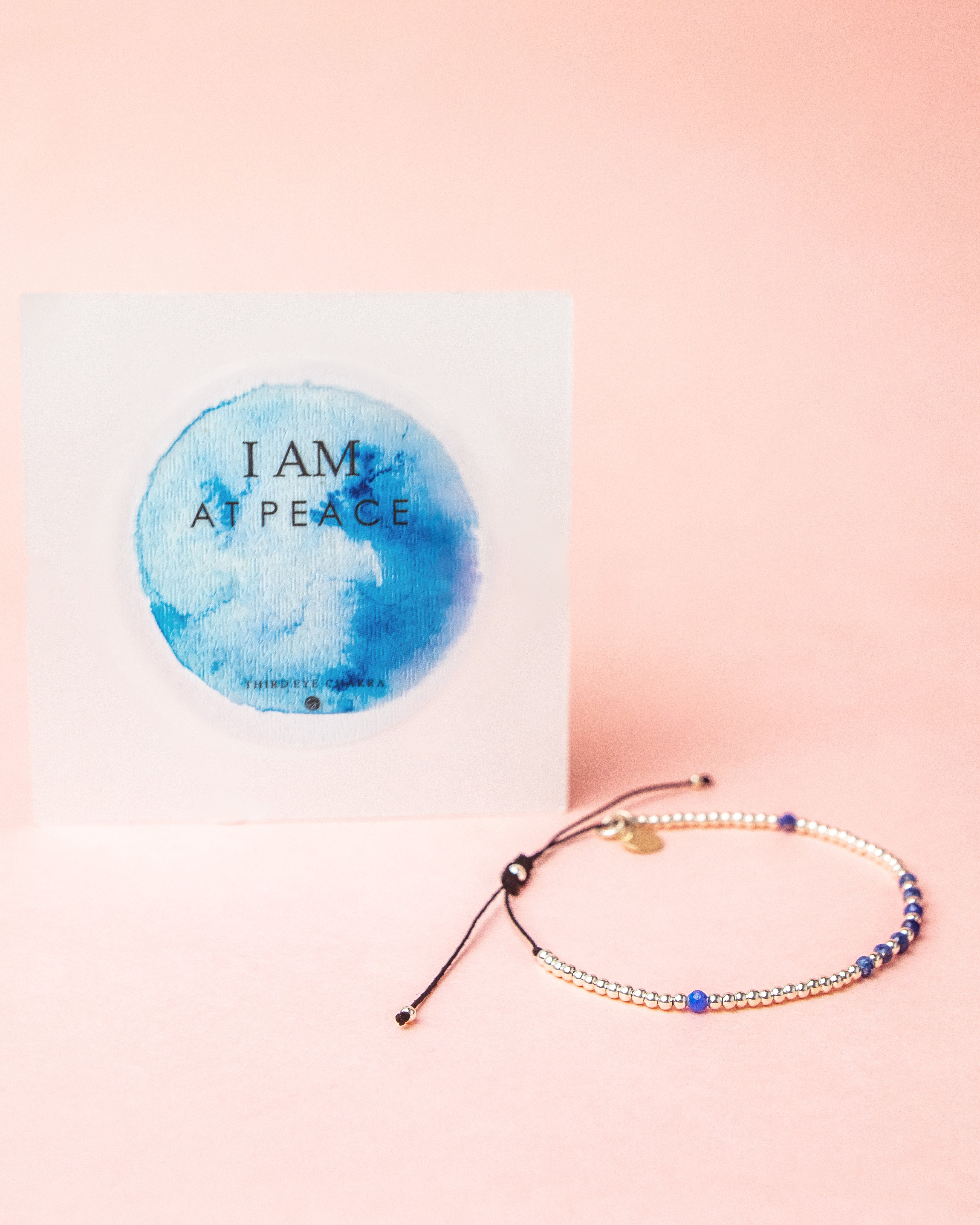 “I AM” - 925 STERLING SILVER CHAKRA BRACELET |Gosia Orlowska