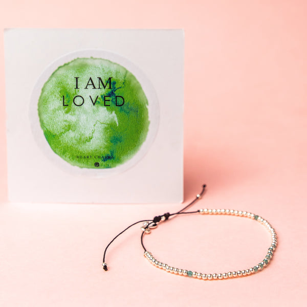 Elevate Your Look with I Am Sterling Silver Chakra Bracelet