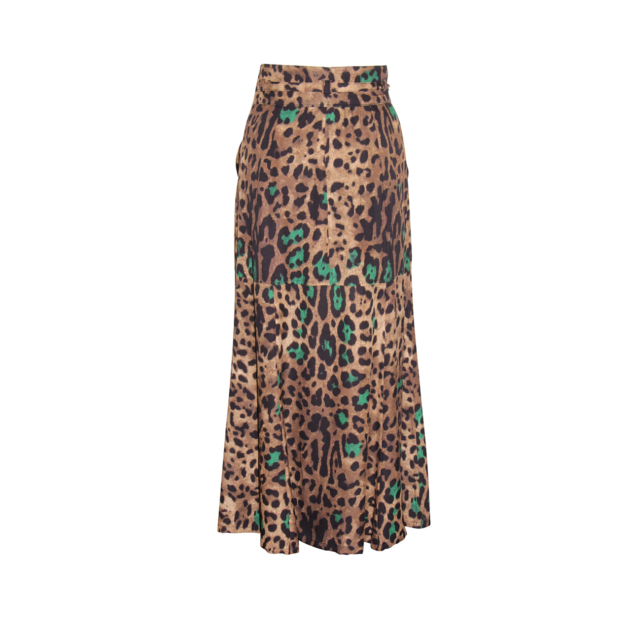 Must-Have: LORNA Leopard Print Silk Skirt